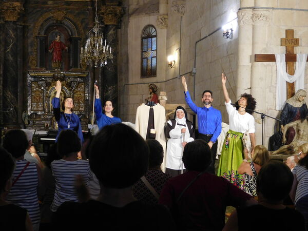 En la iglesia de San Lorenzo de Rollán
