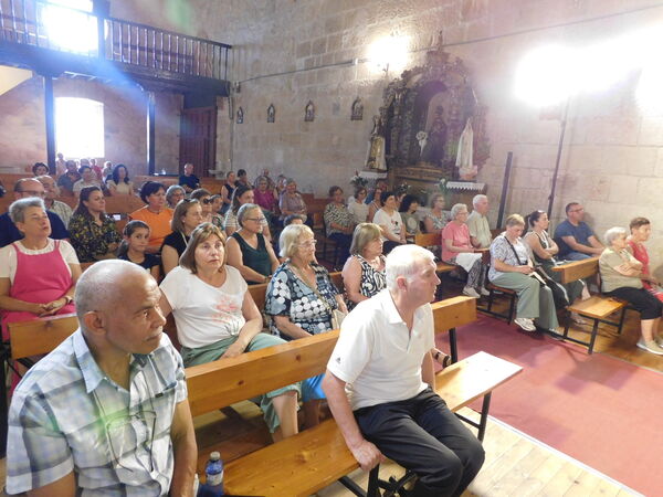 En la iglesia de San Lorenzo de Rollán