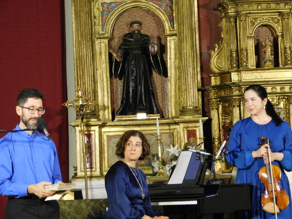 En la iglesia de San Martín de Cristóbal