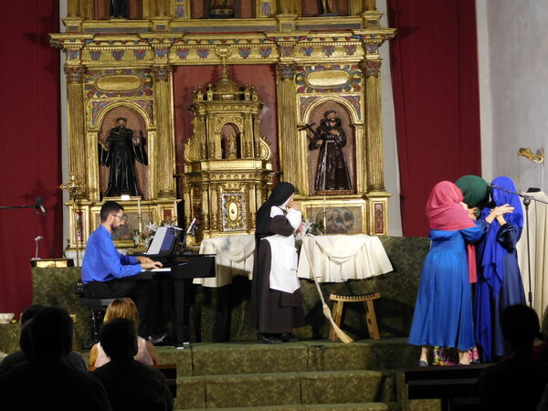 En la iglesia de San Martín de Cristóbal