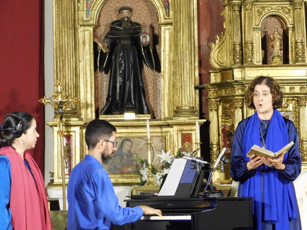 En la iglesia de San Martín de Cristóbal