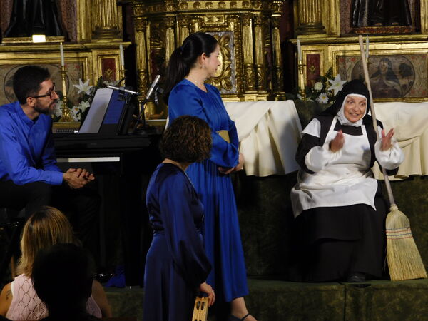 En la iglesia de San Martín de Cristóbal