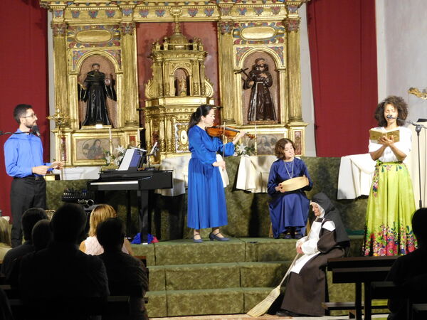En la iglesia de San Martín de Cristóbal