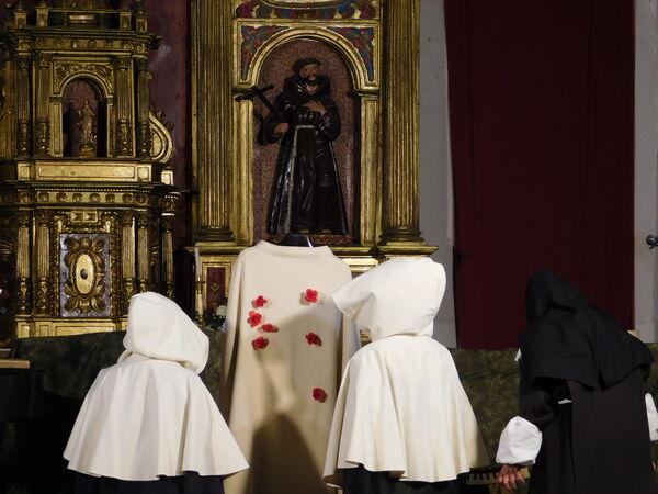 En la iglesia de San Martín de Cristóbal