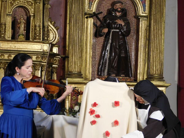 En la iglesia de San Martín de Cristóbal