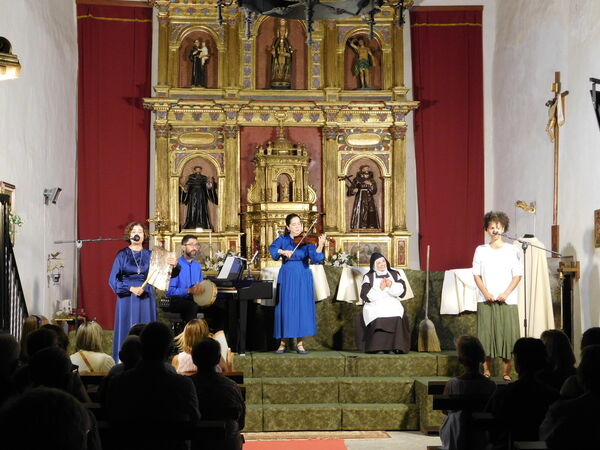 En la iglesia de San Martín de Cristóbal