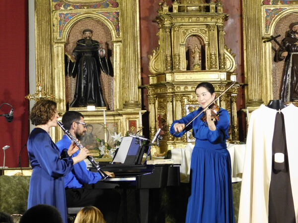 En la iglesia de San Martín de Cristóbal