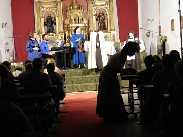 En la iglesia de San Martín de Cristóbal