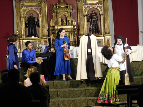 En la iglesia de San Martín de Cristóbal
