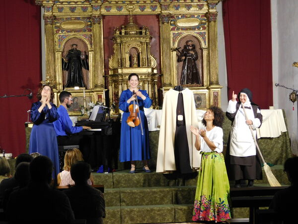 En la iglesia de San Martín de Cristóbal