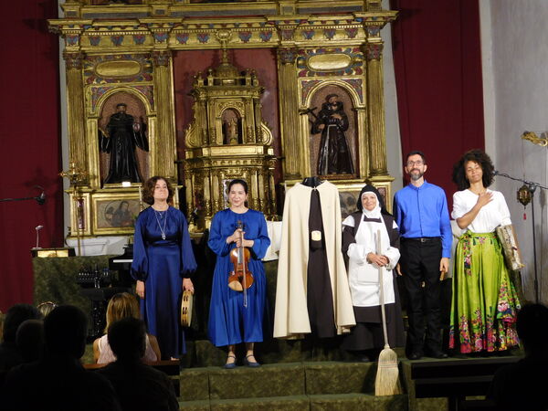En la iglesia de San Martín de Cristóbal