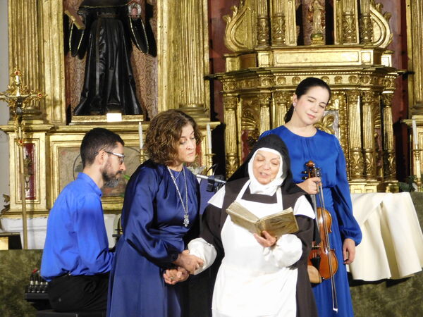 En la iglesia de San Martín de Cristóbal