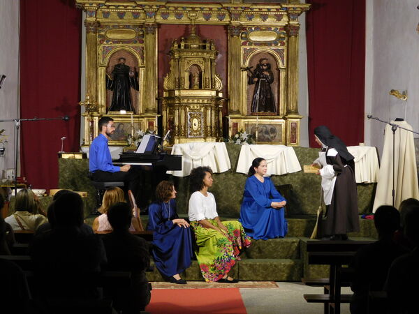 En la iglesia de San Martín de Cristóbal