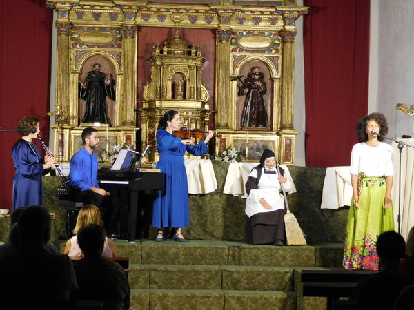 En la iglesia de San Martín de Cristóbal