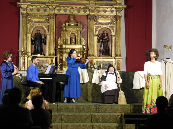 En la iglesia de San Martín de Cristóbal
