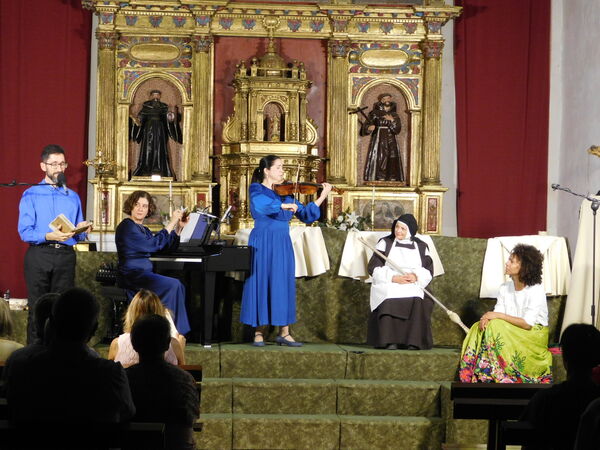En la iglesia de San Martín de Cristóbal