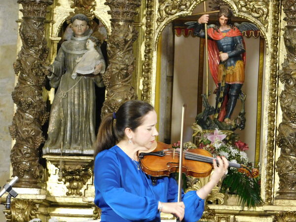 En la iglesia de San Miguel Arcángel de Monterrubio de Armuña.