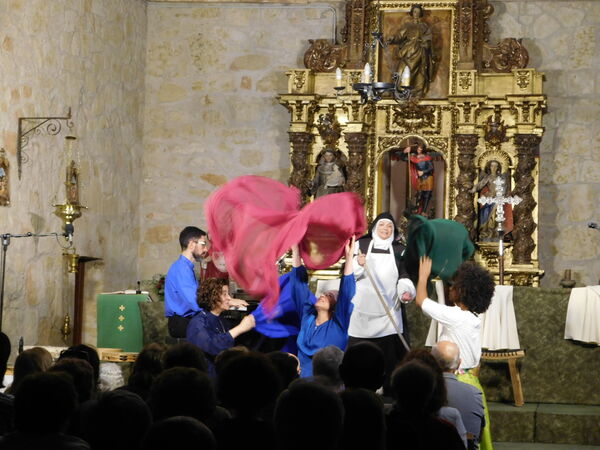 En la iglesia de San Miguel Arcángel de Monterrubio de Armuña.