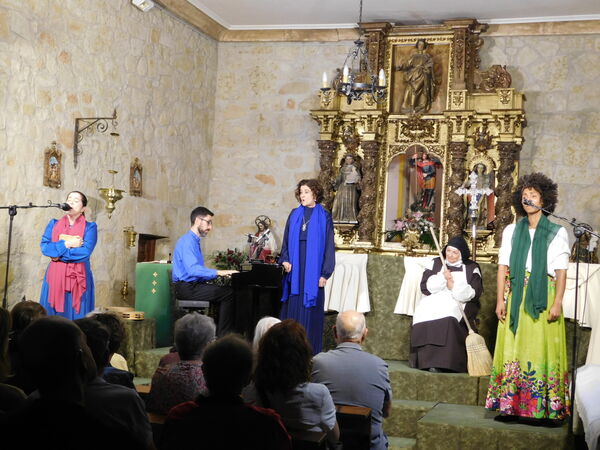 En la iglesia de San Miguel Arcángel de Monterrubio de Armuña.