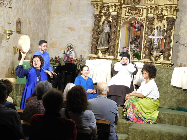 En la iglesia de San Miguel Arcángel de Monterrubio de Armuña.
