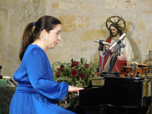 En la iglesia de San Miguel Arcángel de Monterrubio de Armuña.