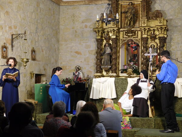 En la iglesia de San Miguel Arcángel de Monterrubio de Armuña.
