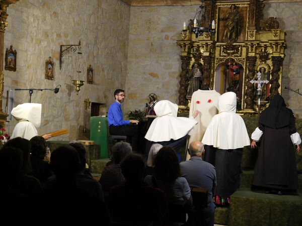 En la iglesia de San Miguel Arcángel de Monterrubio de Armuña.
