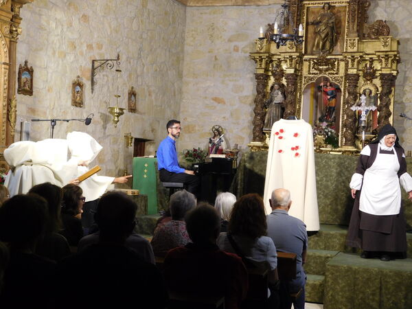 En la iglesia de San Miguel Arcángel de Monterrubio de Armuña.