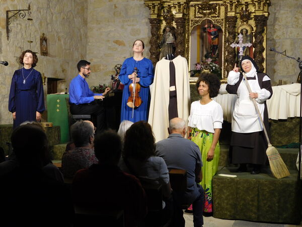 En la iglesia de San Miguel Arcángel de Monterrubio de Armuña.
