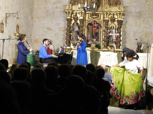 En la iglesia de San Miguel Arcángel de Monterrubio de Armuña.