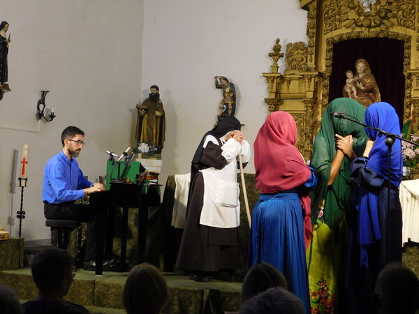 En la iglesia de San Miguel Arcángel de Monterrubio de la Sierra