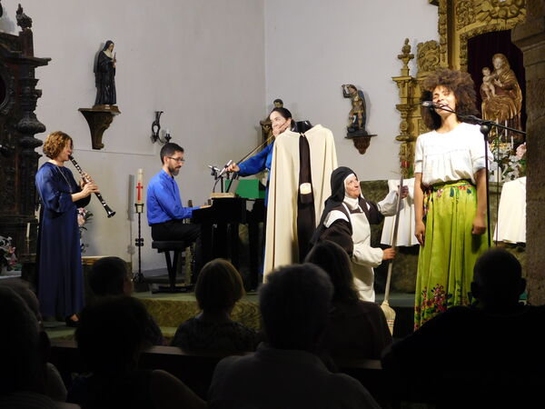 En la iglesia de San Miguel Arcángel de Monterrubio de la Sierra