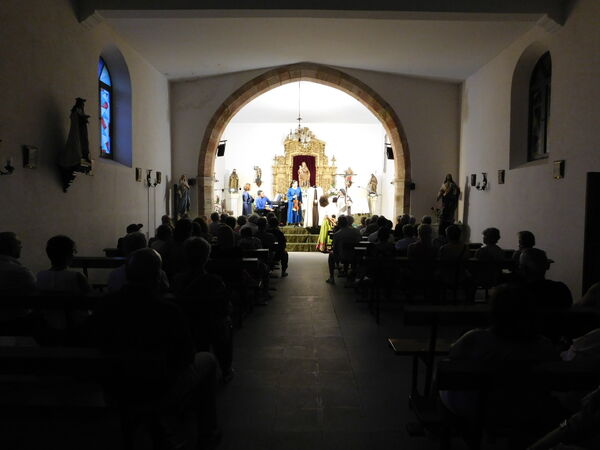 En la iglesia de San Miguel Arcángel de Monterrubio de la Sierra