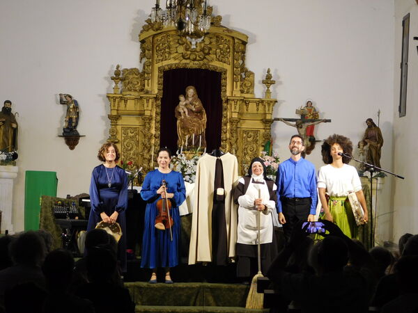 En la iglesia de San Miguel Arcángel de Monterrubio de la Sierra