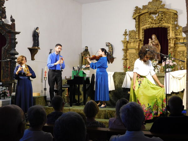 En la iglesia de San Miguel Arcángel de Monterrubio de la Sierra