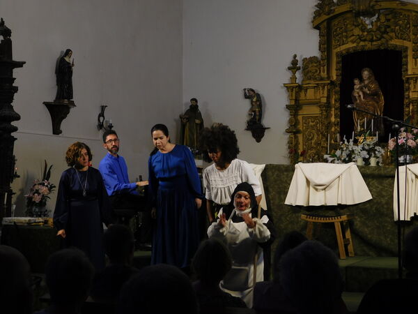 En la iglesia de San Miguel Arcángel de Monterrubio de la Sierra