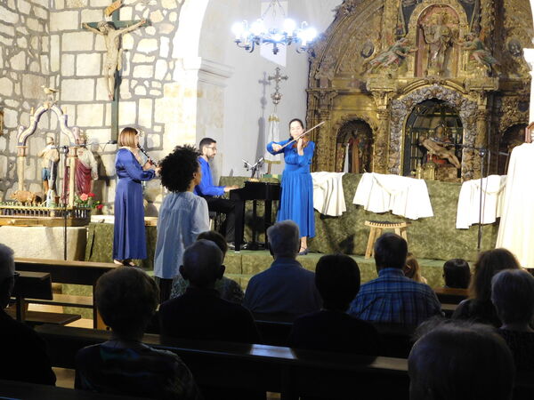 En la iglesia de San Nicolás de Golpejas