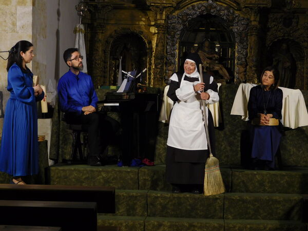 En la iglesia de San Nicolás de Golpejas