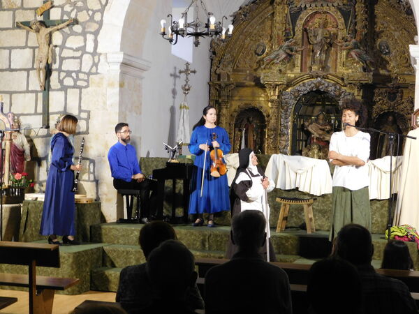 En la iglesia de San Nicolás de Golpejas