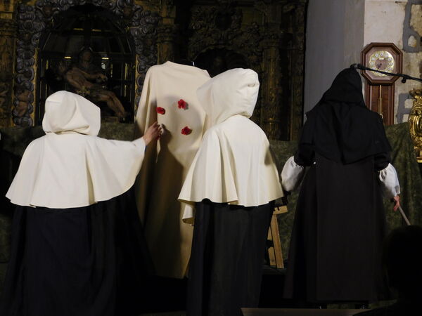 En la iglesia de San Nicolás de Golpejas
