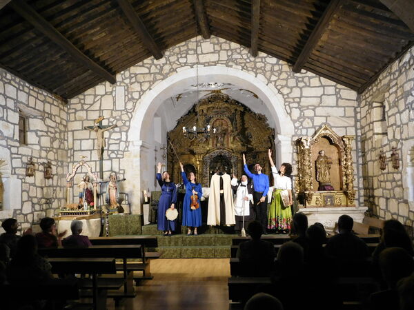 En la iglesia de San Nicolás de Golpejas