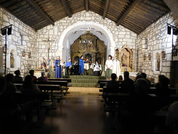 En la iglesia de San Nicolás de Golpejas