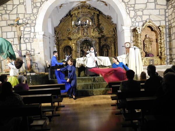 En la iglesia de San Nicolás de Golpejas