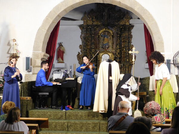 En la iglesia de San Pedro Apóstol de Aldeanueva de la Sierra
