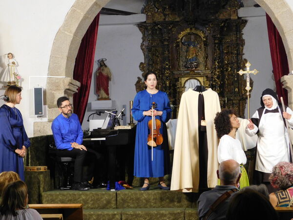 En la iglesia de San Pedro Apóstol de Aldeanueva de la Sierra