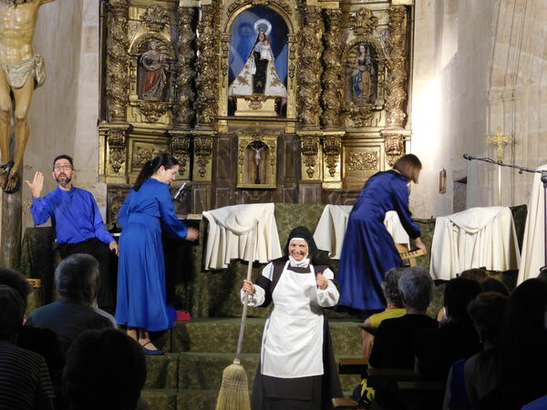 En la iglesia de San Pedro Apóstol de El Pedroso de la Armuña
