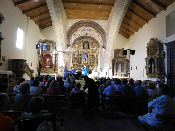 En la iglesia de San Pedro Apóstol de El Pedroso de la Armuña
