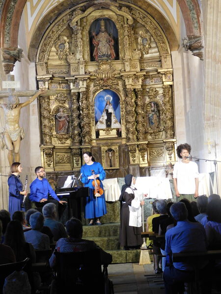 En la iglesia de San Pedro Apóstol de El Pedroso de la Armuña