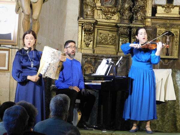 En la iglesia de San Pedro Apóstol de El Pedroso de la Armuña