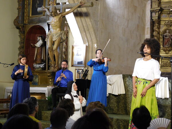 En la iglesia de San Pedro Apóstol de El Pedroso de la Armuña